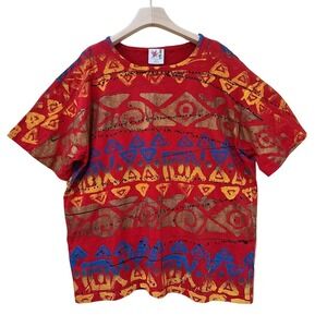 Vintage 90s EZL Shirt  One Size up to 2X